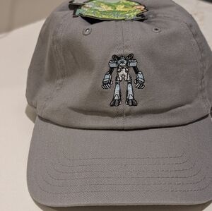 Rick & Morty Robot Embroidery New NWT Baseball Hat Cap Cartoon Anime Adult Swim